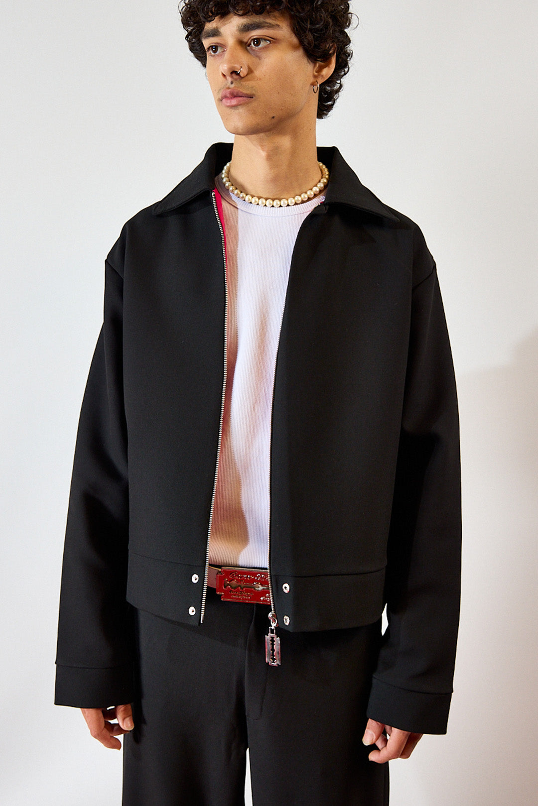 ZULA BLACK CANVAS JACKET