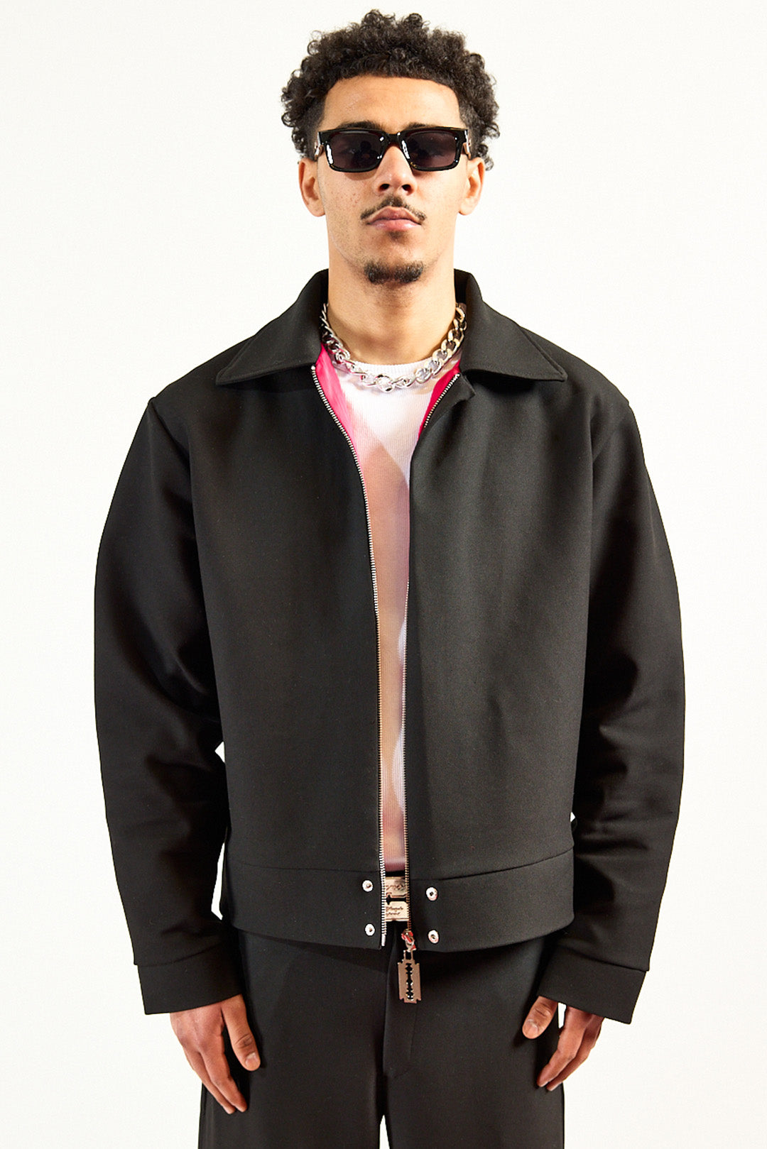 ZULA BLACK CANVAS JACKET