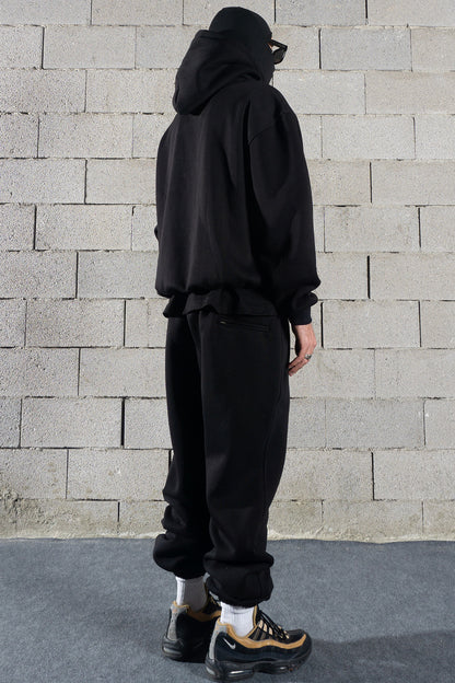 CORE BOXY HOODIE BLACK