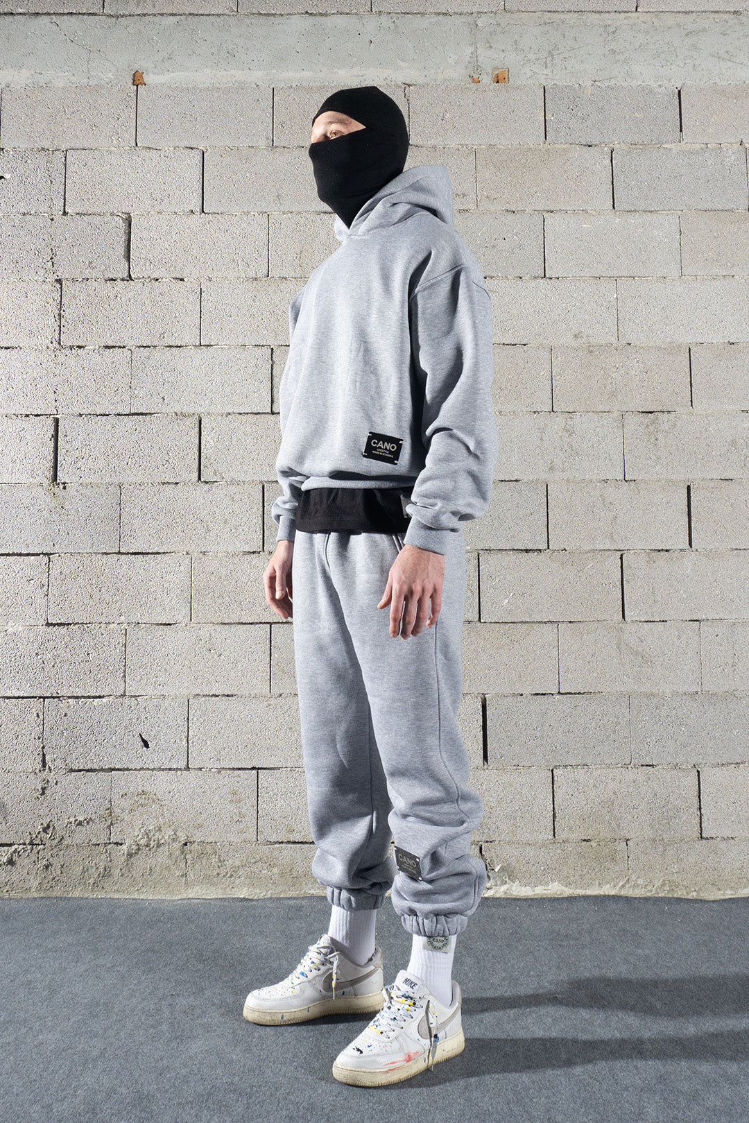 00:00 BOXY SWEATPANT GREY
