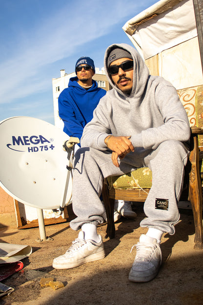 00:00 BOXY SWEATPANT GREY
