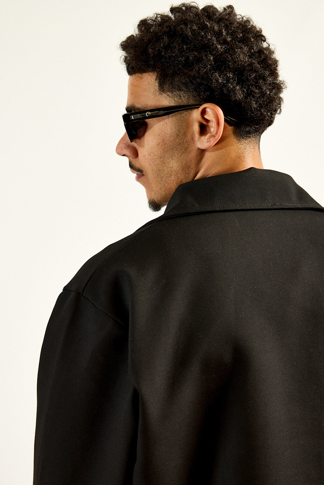 ZULA BLACK CANVAS JACKET