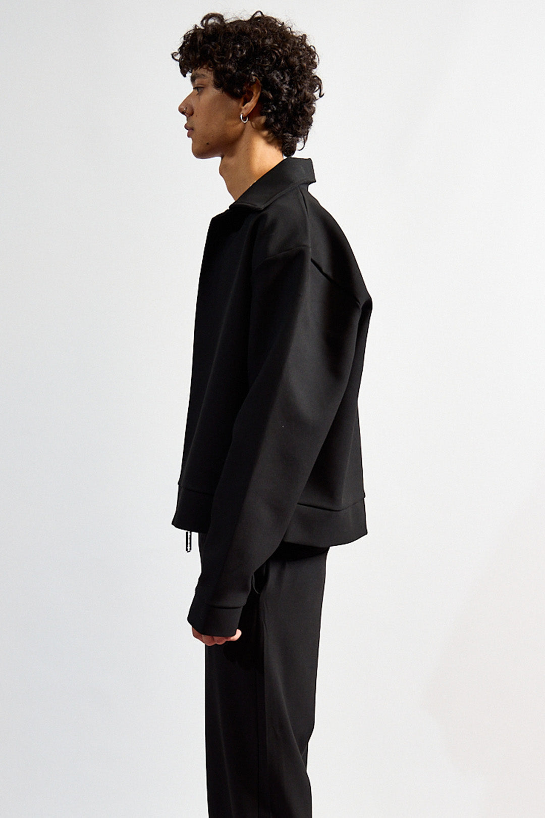 ZULA BLACK CANVAS JACKET