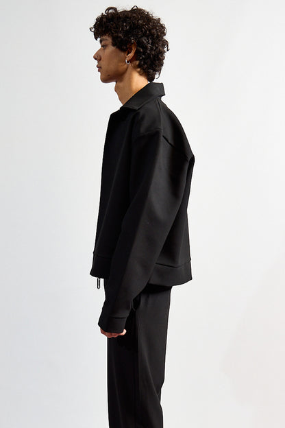 ZULA BLACK CANVAS JACKET